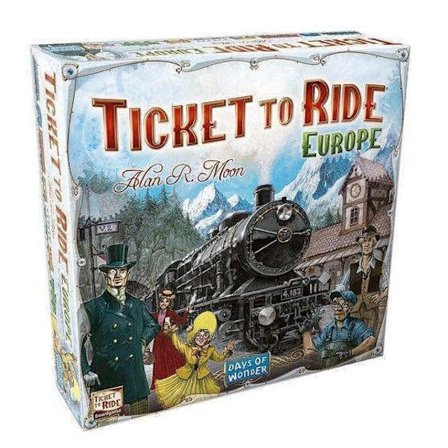 (Erikoistarjoukset) Ticket To Ride Europe Lautapeli | Perhepeli WELLNGS