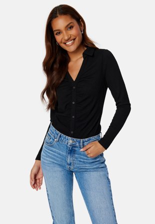 BUBBLEROOM Thora structure top Black Klær