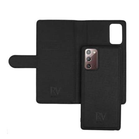 Samsung Note 20 Plånboksfodral Magnet Rvelon - Svart