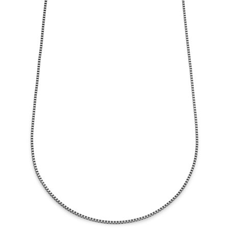 Essentials | Collier à chaîne cubique argenté 2 mm pour hommes - Chaînes