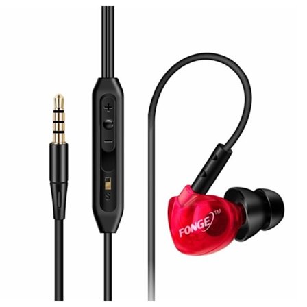 FONGE S500 Sport In-ear Hörlurar med Mic (Earphone)
