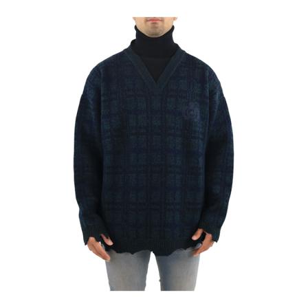 Balenciaga, Layered Turtleneck Zielony, Mężczyzna, Rozmiar: S