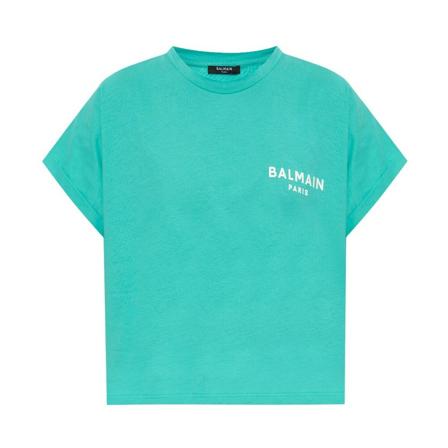 Balmain, Blouses Blauw, Dames, Maat:S