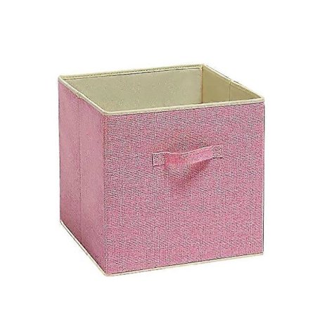 Förvaringslåda i bomull och linne för kläder, kontorsförvaringslåda HAC