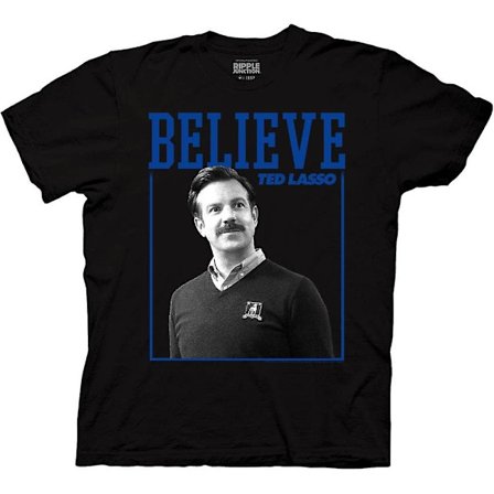 Ted Lasso Square Believe Frame Tv Series Vuxen T-shirt-vuxen, 3xl