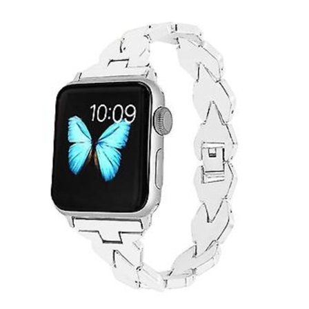 Stål Armband för Apple Watch (Silver)