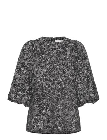 Harperiw Blouse Tops Blouses Long-sleeved Black InWear