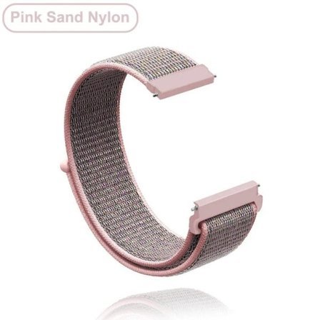 18mm 20mm 22mm Nylon-ranneke Garmin Vivoactive 3 4 4s -rannekke Venu 2 2s SQ Forerunner 645 Rannekoru Nylon -