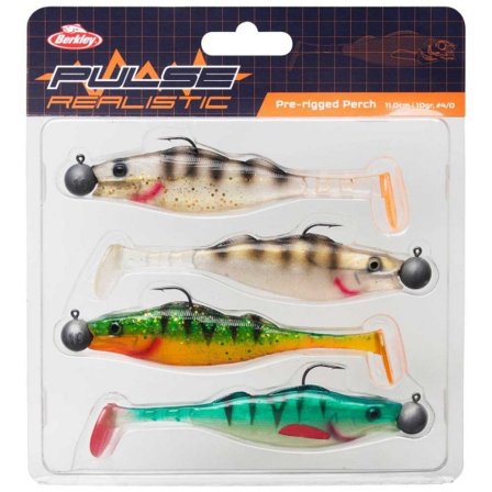 Berkley Pulse Realistic Perch 4pcs 7cm
