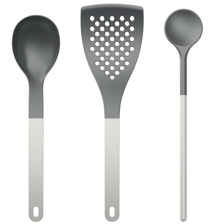 Rosti 1 Optima køkkenredskabsæt 3 dele, hvid | KitchenOne