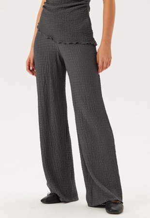 BUBBLEROOM Structure Wide Trousers Klær
