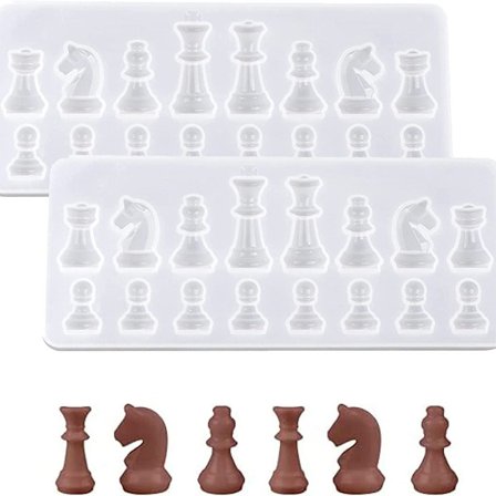 Kreativt schackform i silikon, schackform i silikon, schackform i silikon, schackform i silikon