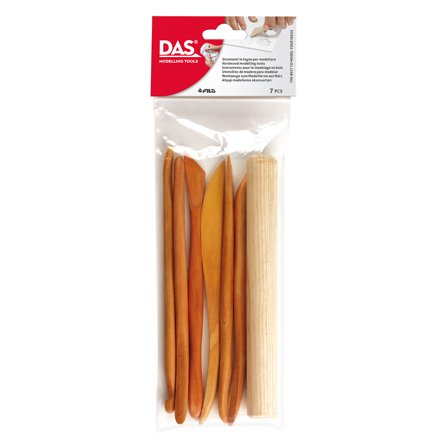DAS Puiset muovailutyökalut 7 kpl