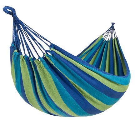 Hengekøye for 2 personer, lerret 150*200*290cm Total lengde_xx