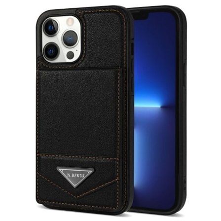 N.BEKUS iPhone 15 Pro skal - Svart