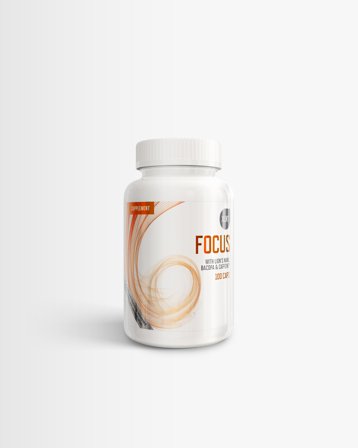 Koffein & L-teanin - 100 kapslar - XLNT Sports Focus - Prestationshöjare, Pre-workout, L-theanine, Kosttillskott, Prestationshöjare & PWO, Koffein