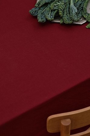 Jotex - Dug i Hørblanding vinrød - LINUS - Køb Duge hos Jotex