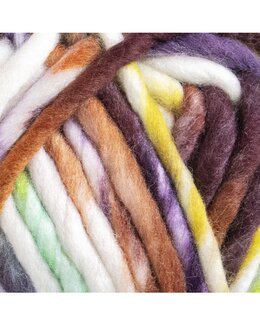 Garn Merino Mega 100g Multi - Svarta Fåret