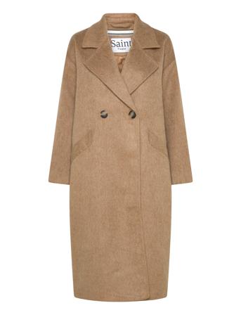 Filiccasz Coat Outerwear Outerwear Coats Winter Coats Beige Saint Tropez