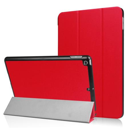 Ipad 9.7" (2017 / 2018) Slim Fit Tri-fold Fodral - Röd Röd