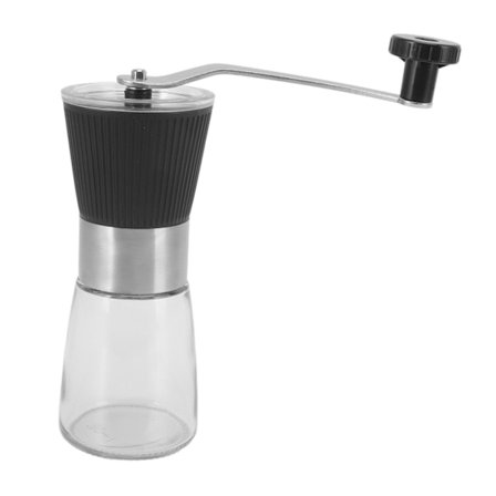 Bärbar Manuell Kaffekvarn 160ml Justerbar Handkvarn för Utomhus- och Köksbruk