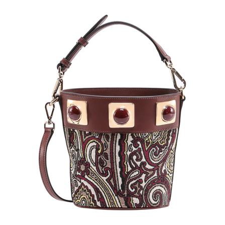 Etro, Bucket Bag Brązowy, Kobieta, Rozmiar: ONE Size