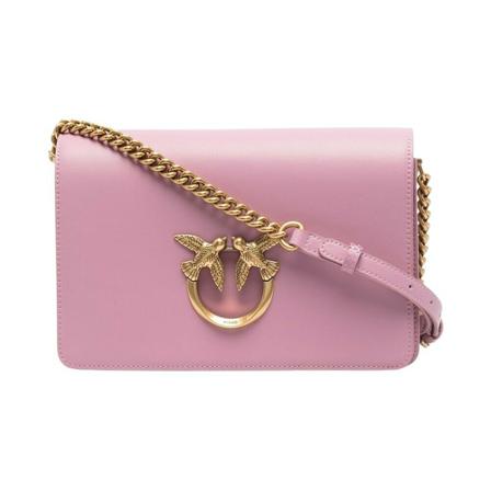 Pinko Shoulder Bags Pink, Dame Skuldertasker, Størrelse: ONE Size