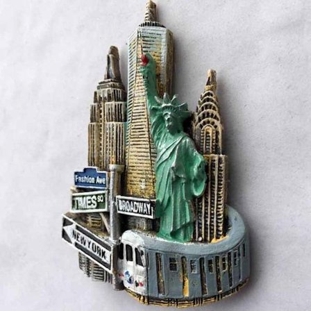 New York USA Køleskabsmagnet Souvenir, Hjem & Køkken Dekoration New York USA køleskabsmagnet rejse souvenir gave