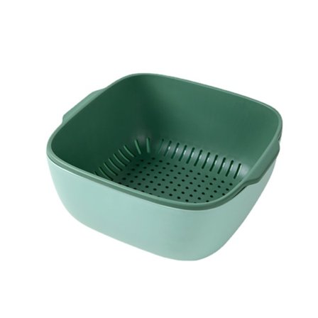 Firkantet sil Medium Modell Grønn 24.5 x 23 x 10.5 cm