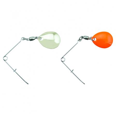 Svartzonker Spinner Rig X-small 2-pack - Gold/Fluo Red
