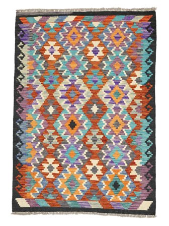 Kilim Afghan Old Style Rug Oriental (Wool, Afghanistan)