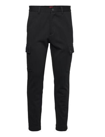 Glian223 Trousers Cargo Pants Musta HUGO