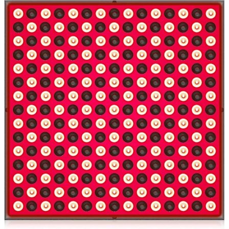 Rødt lys terapi, Led 660nm og nærinfrarødt 850nm lys kombination - rødt lys terapi enhed til ansigt, krop og hud