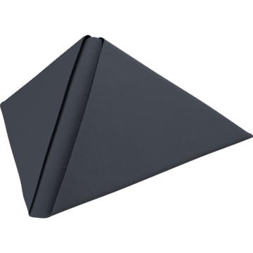 SERVIETT DUNILIN SORT 40X40CM