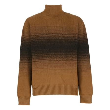 Z Zegna, Turtlenecks Brązowy, Mężczyzna, Rozmiar: M