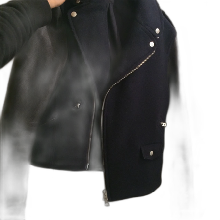 Acne studios jacka läderjacka ulljacka