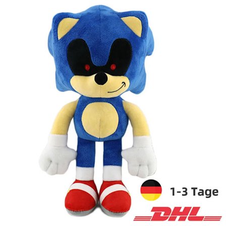 Uusi pehmohahmo Sininen Exe Evil Sonic Blood Evil 30cm pehmolelu