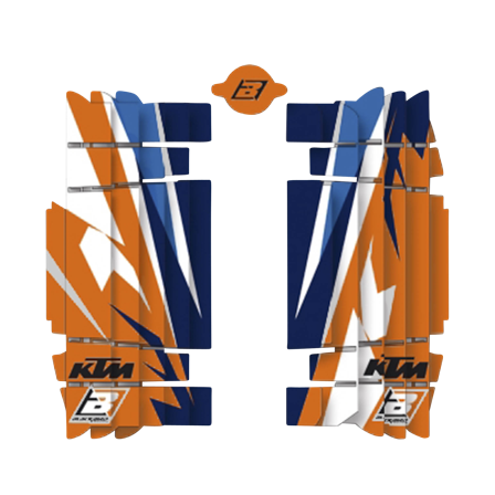 Blackbird Rad louver Replica Trophy 2017 - KTM 125 XC-W 2017-2022
