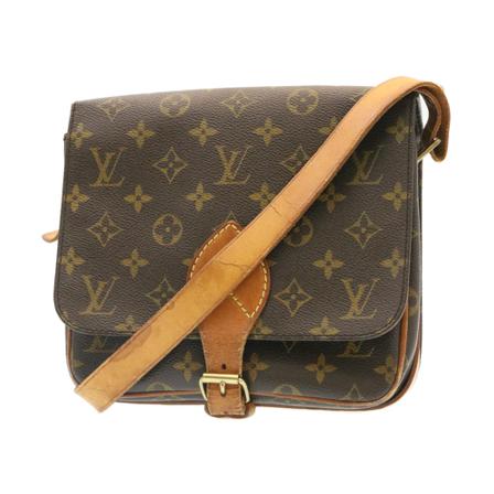Louis Vuitton Vintage, Pre-owned Cartouchiere MM Bruin, Dames, Maat:ONE Size