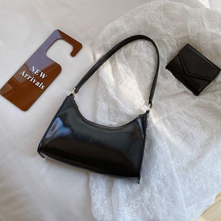 Muleposer Underarm Håndtaske SORT