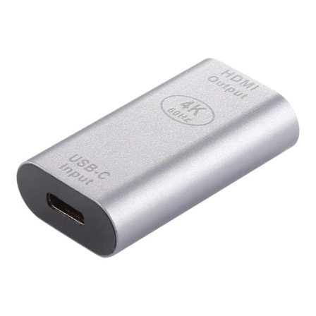 4K 60Hz USB 3.1 Typ C Hona till HDMI Hona Adapter Konverterare för MacBook Chromebook Pixel