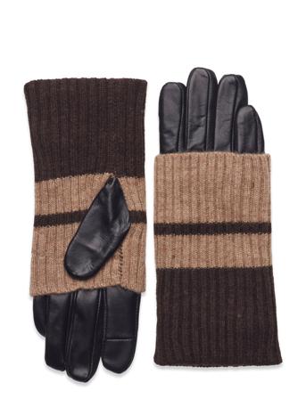 Lavadaum Gloves Accessories Gloves Finger Gloves Brun UnmadeCopenhagen*Betinget Tilbud