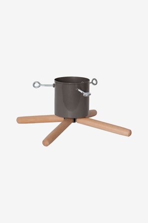 Star Trading - Julgransfot Granig 3-11 cm - Brun - Julpynt - Från Homeroom
