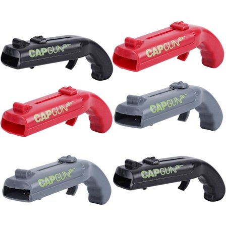 6 stk ølflaskeåpner flaskeåpner flaskeåpner flaskeåpner ølflaskeåpner pistol flaskeåpner for hjem, bar, fest, drikkespill
