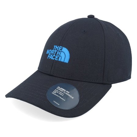 The North Face - Musta adjustable Lippis - Recycled 66 Classic Hat Black/ Hero Blue Adjustable @ Hatstore
