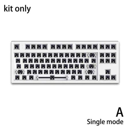 Shilijia För Mk870 Mekaniskt Tangentbordssats Full Rgb Bakgrundsbelyst Led