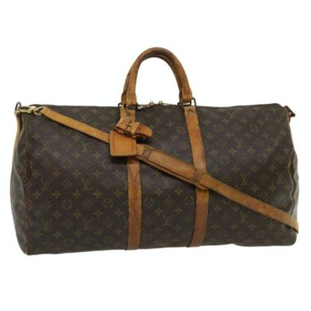 Louis Vuitton Vintage, Pre-owned Keepall Bag Bruin, Dames, Maat:ONE Size