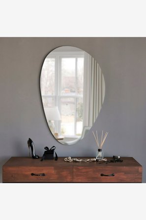 Homitis - Peili Porto 76x50 cm - Musta - Peilit pienet - - Homeroom