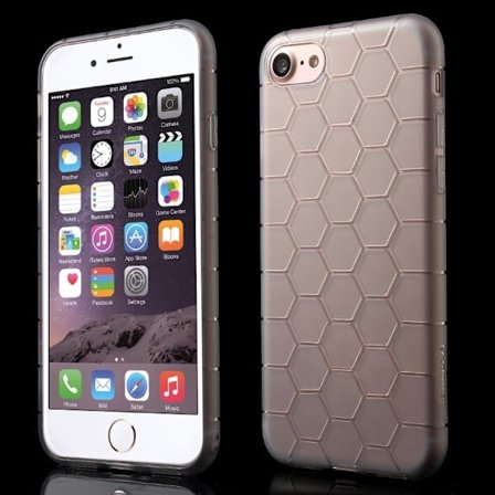 TPU i-smile skal till iPhone 7/8/SE 2020 - Grå