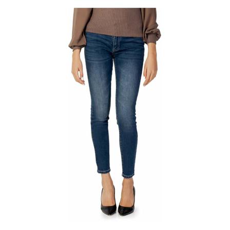 Armani Exchange - Skinny Jeans - Blå - Dam - Storlek: W29 L30, Dam, Storlek: W29 L30